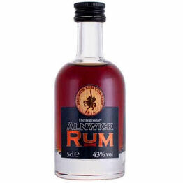 Alnwick Rum The Legendary Dark Rum Miniature 43% ABV (5cl)